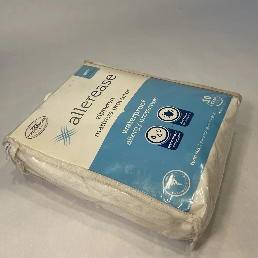 Allerase Zipped Mattress Protector Together With Waterproof Allergy Protection